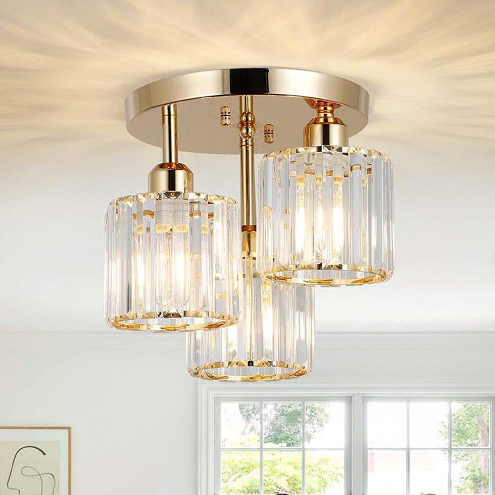 Semi-Recessed Ceiling Light – Modern Elegance and Refined Shine