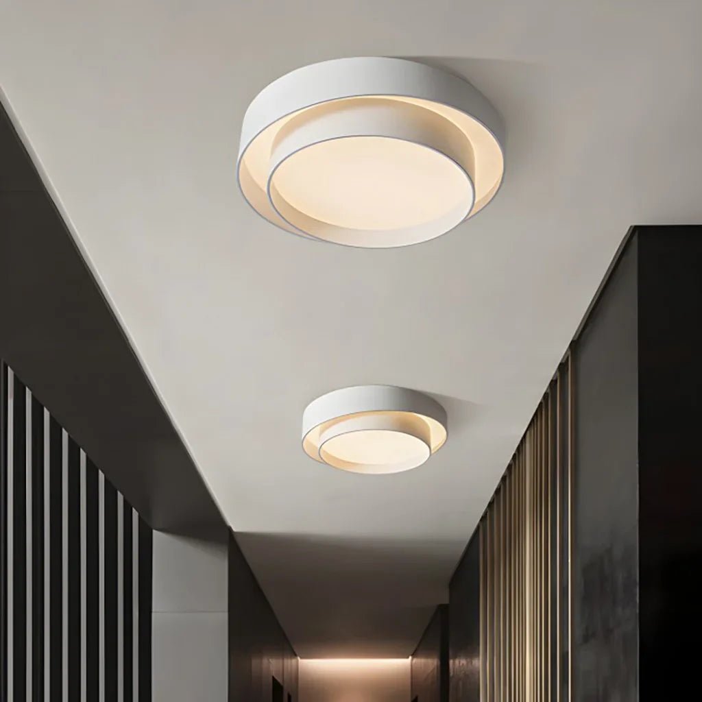 Plafoniera LED Disco – Luce e Comfort Visivo