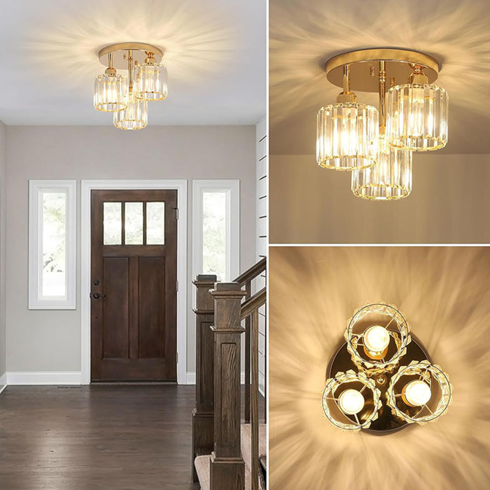 Semi-Recessed Ceiling Light – Modern Elegance and Refined Shine