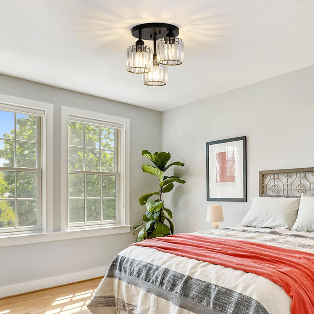 Semi-Recessed Ceiling Light – Modern Elegance and Refined Shine