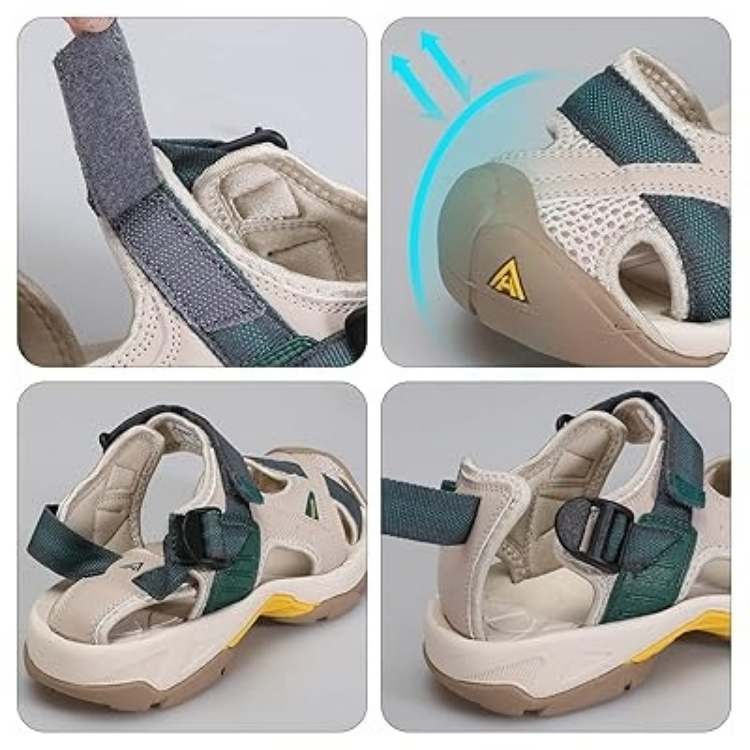 Lucienne | Vandresandaler – Komfort og Greb til Alle Terræner