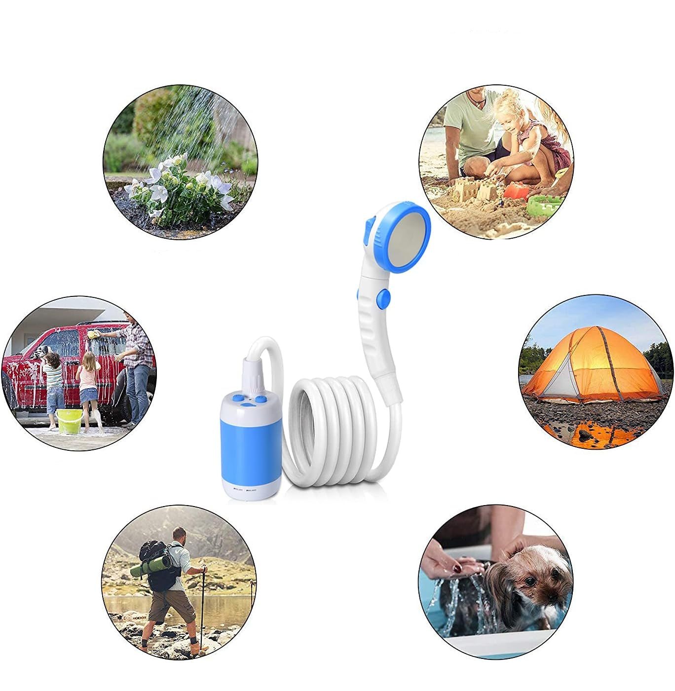 Douche Portable De Camping – Pratique Et Facile À Utiliser