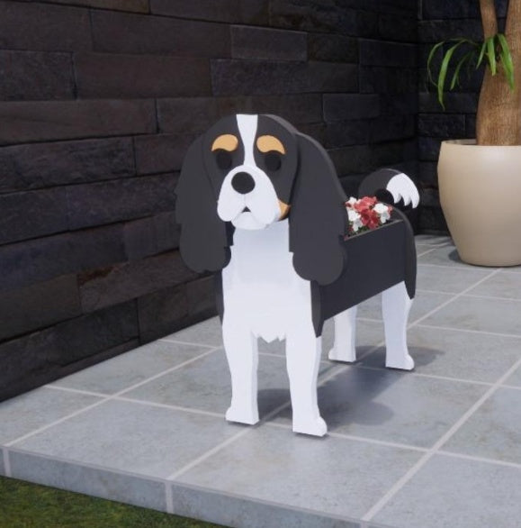 Πρωτότυπη Γλάστρα — Σχήμα Σκύλου