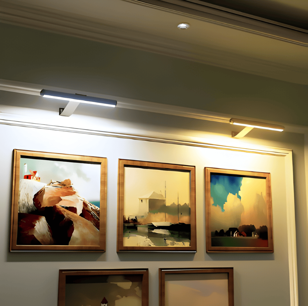 Ασύρματος επαναφορτιζόμενος λαμπτήρας τοίχου LED USB - Πλήρης περιστροφή & βολική επαναφόρτιση