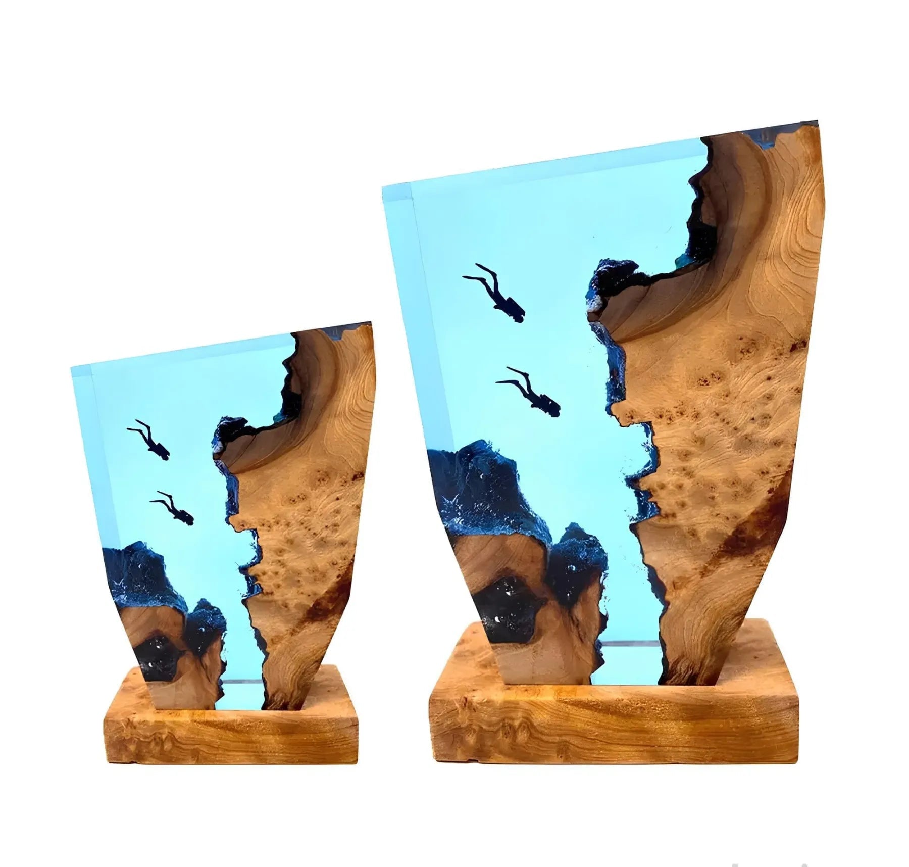 Tischlampe Ozeanisch – Beruhigende Lichtdekoration