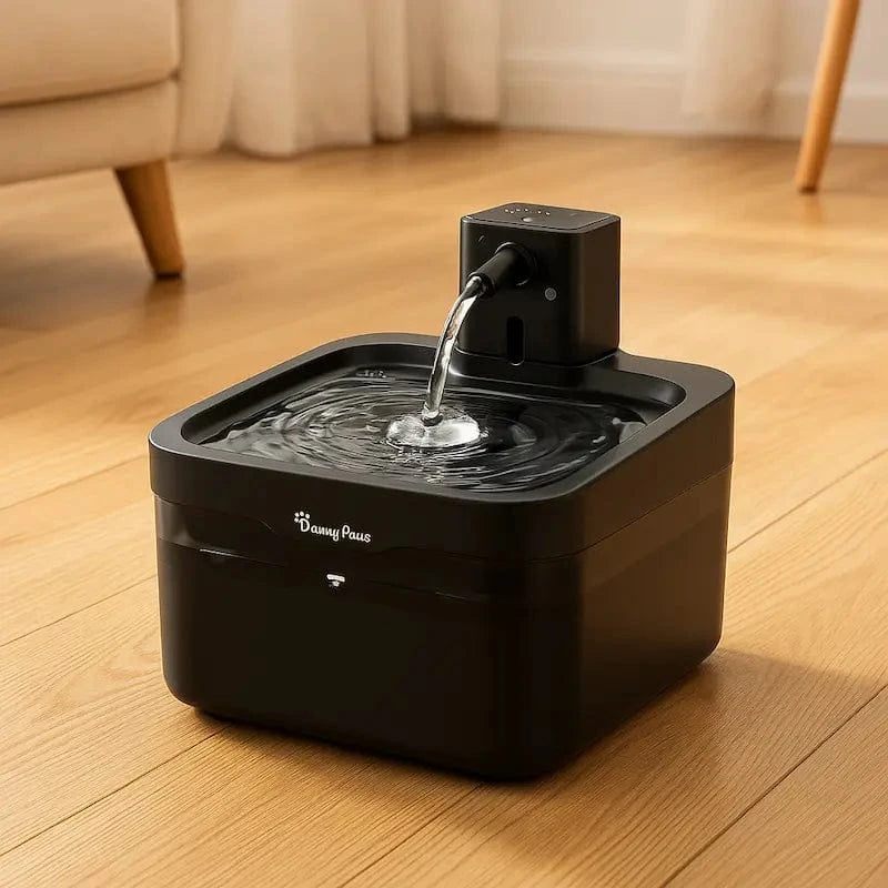 מזרקת מים לחתולים ללא חוט – חירות והידרציה מתמשכת