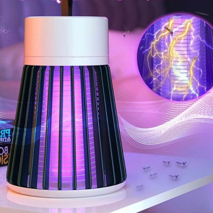 Lámpara portátil contra insectos: protección eficaz y luz suave