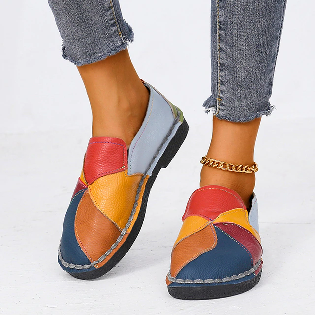 Chaussures Colorées – Style Coloré Et Allure Élancée