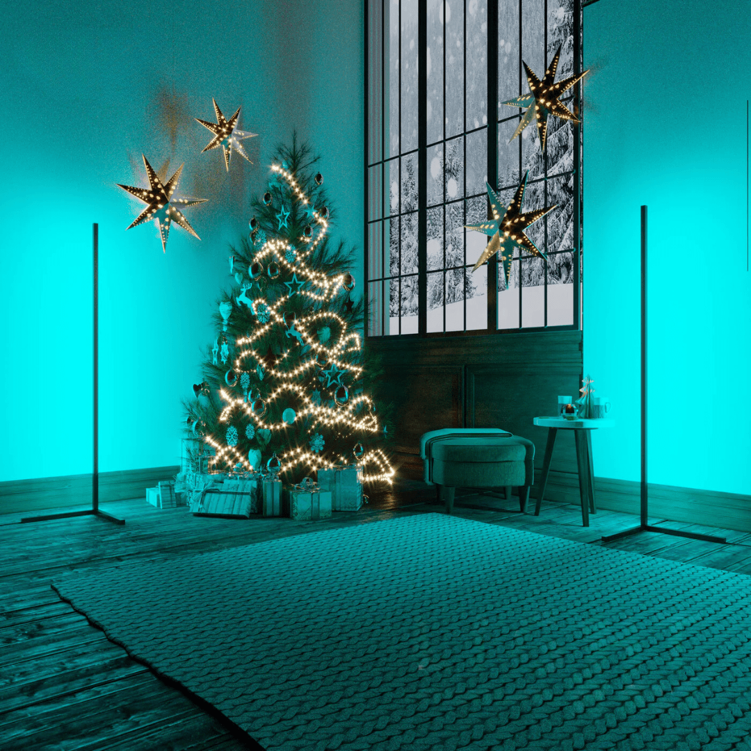 Γωνιακό φωτιστικό διάθεσης - Éclat Multicolore & Atmosphère Moderne