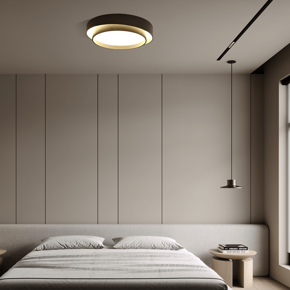 Plafoniera LED Disco – Luce e Comfort Visivo