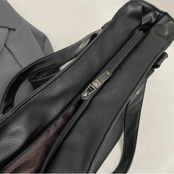 Zita | Velká měkká taška přes rameno s odnímatelným popruhem – elegance a praktičnost