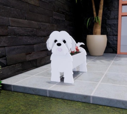 Πρωτότυπη Γλάστρα — Σχήμα Σκύλου