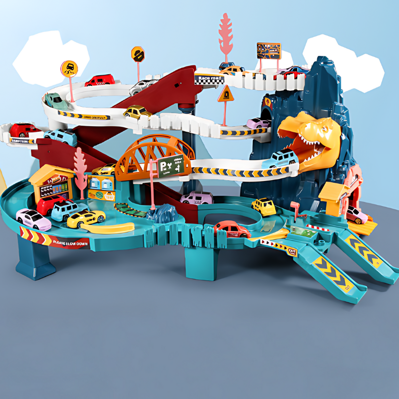 DinoRush versenypálya - Szórakozás és kihívás teljes sebességgel