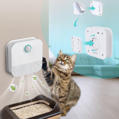 Désodorisant Intelligent — Rechargeable Pour Litière De Chat