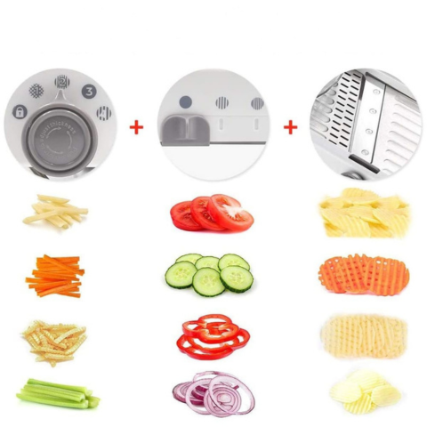 Multifunktionsmandolin för köket - maximal precision och säkerhet