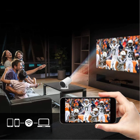 מקרן קולנוע נייד באיכות גבוהה