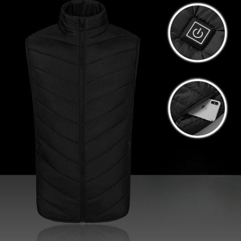 Ζεσταίνον γιλέκο Unisex - Ρυθμιζόμενη θερμοκρασία & μοντέρνο στυλ