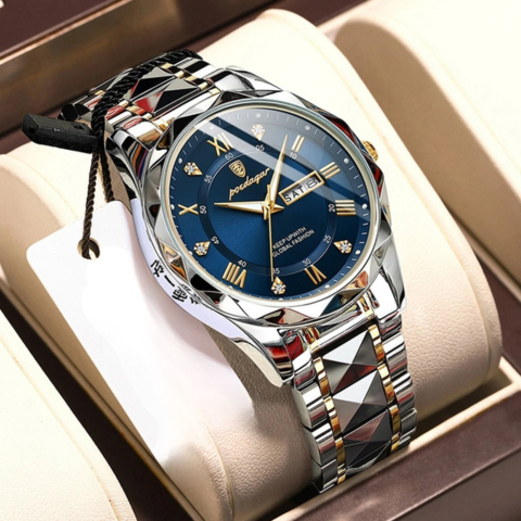 Gildas | Luxusní vodotěsné pánské hodinky - osvětlené funkce a nadčasový styl