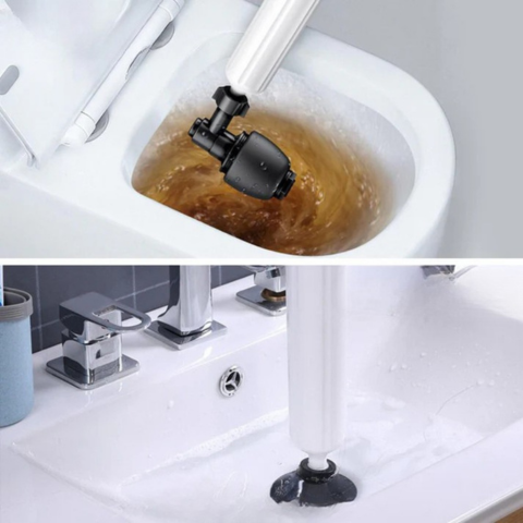 Légnyomású duguláselhárító – Azonnali teljesítmény és hatékonyság