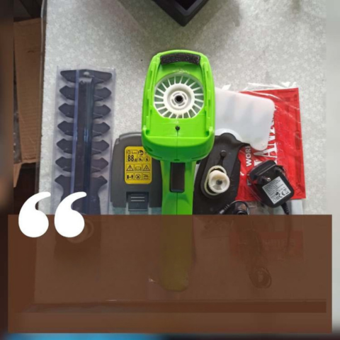 Kannettava 2-in-1 -pensasleikkuri – Kevyt, Kätevä ja Ilman Kaapelia