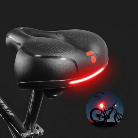 Selim de bicicleta ultra-confortável – concebido para pedalar sem dor