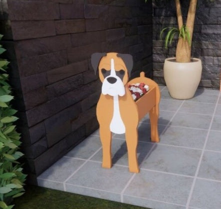 Πρωτότυπη Γλάστρα — Σχήμα Σκύλου