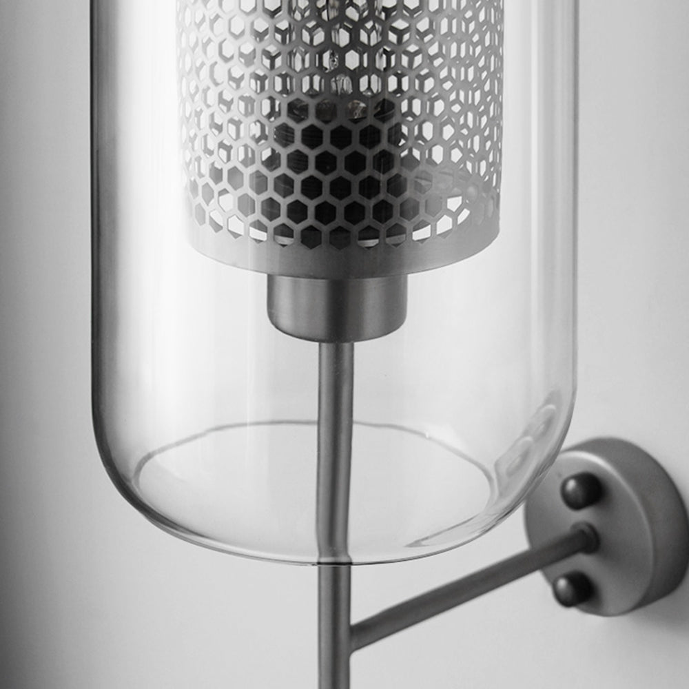 Βιομηχανικός γεωμετρικός λαμπτήρας τοίχου - Στυλ και Μοντερνικότητα