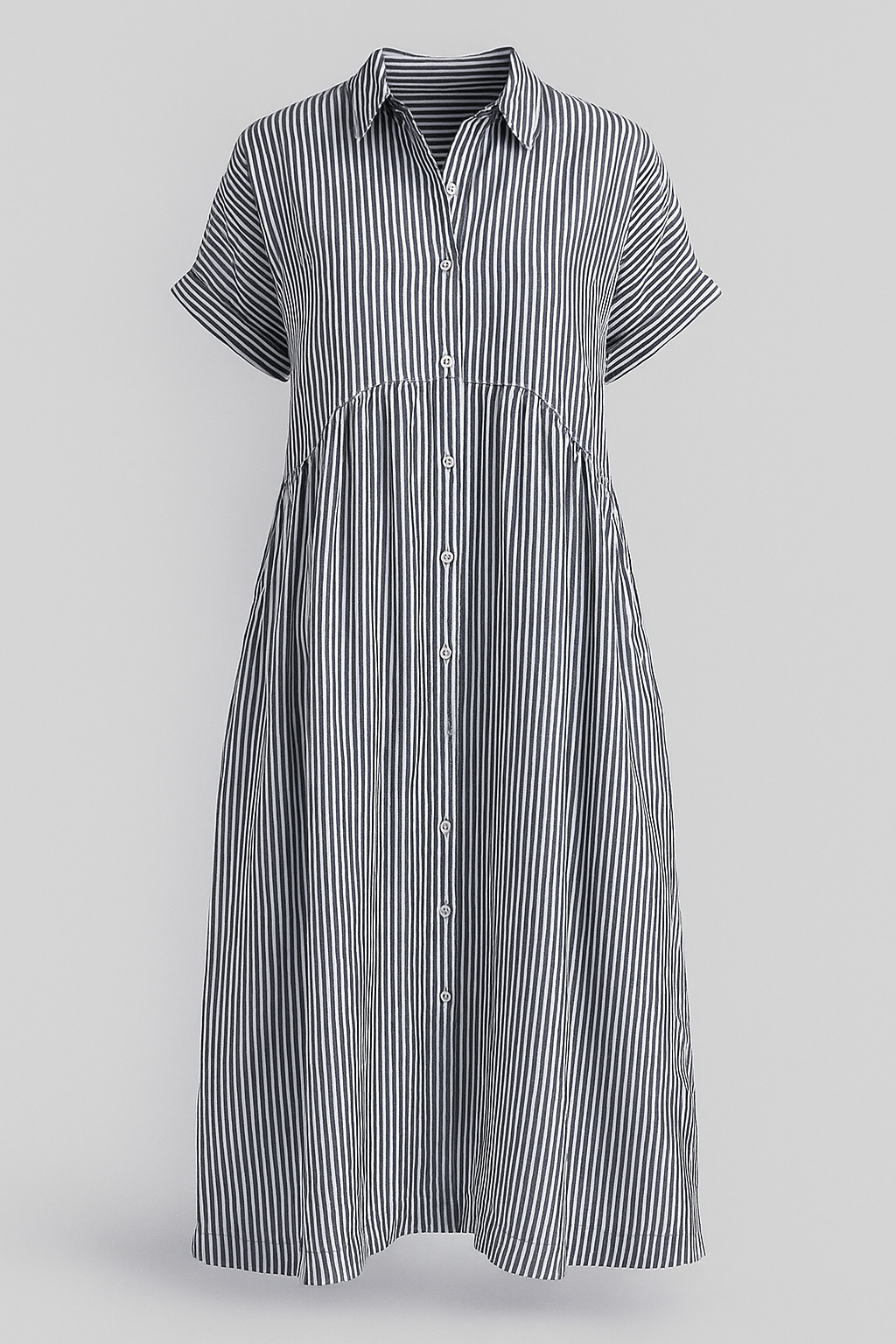 Abito Midi Con Tasche – Elegante, Confortevole E Con Tasche Pratiche