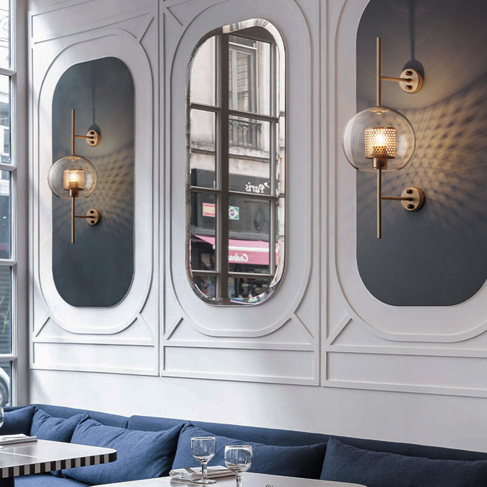 Βιομηχανικός γεωμετρικός λαμπτήρας τοίχου - Στυλ και Μοντερνικότητα