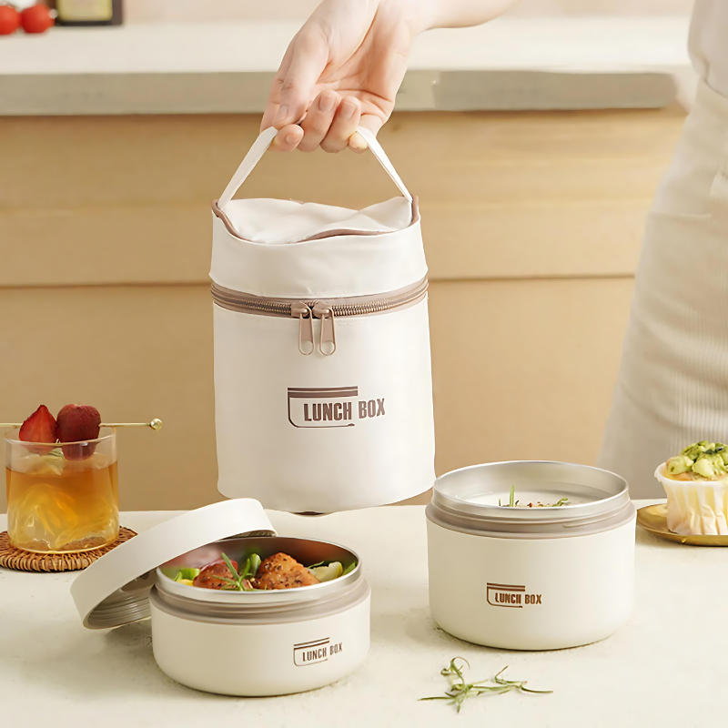 Caja de Comida Inox – Apilable, Hermética y Práctica en el Día a Día