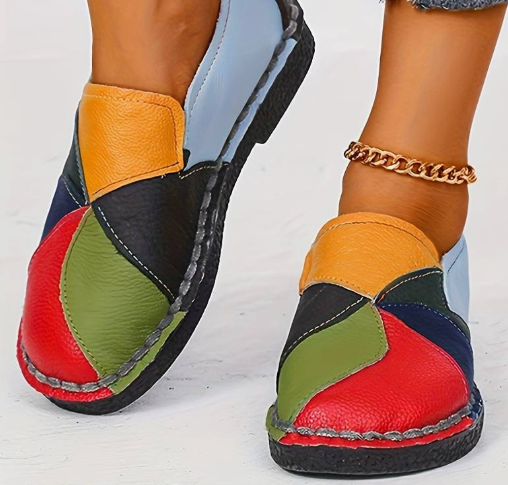 Chaussures Colorées – Style Coloré Et Allure Élancée