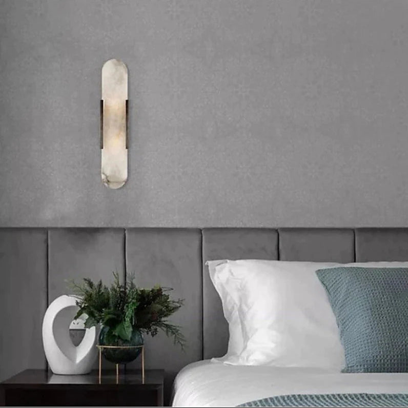 Svart og Gull LED Vegglampe – Moderne Eleganse og Stilig Design