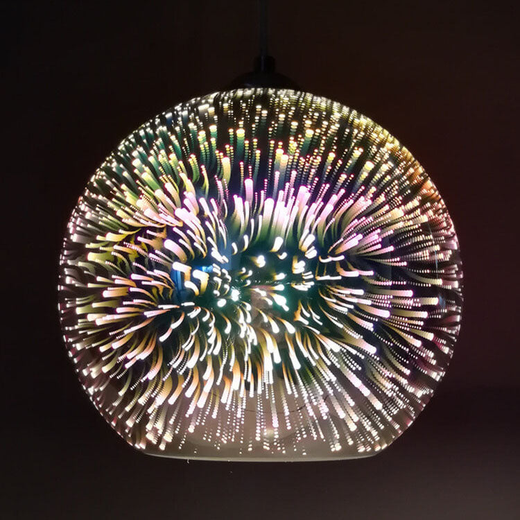 Modern Suspension Firework Effect – Visual Sparkle and Trendy Design