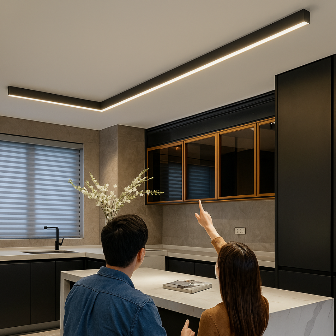 Plafoniera Led Minimalista - Design Scandinavo