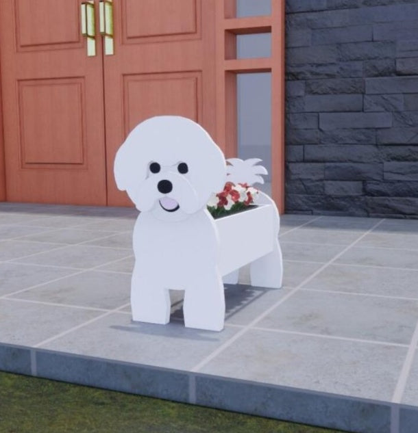 Πρωτότυπη Γλάστρα — Σχήμα Σκύλου