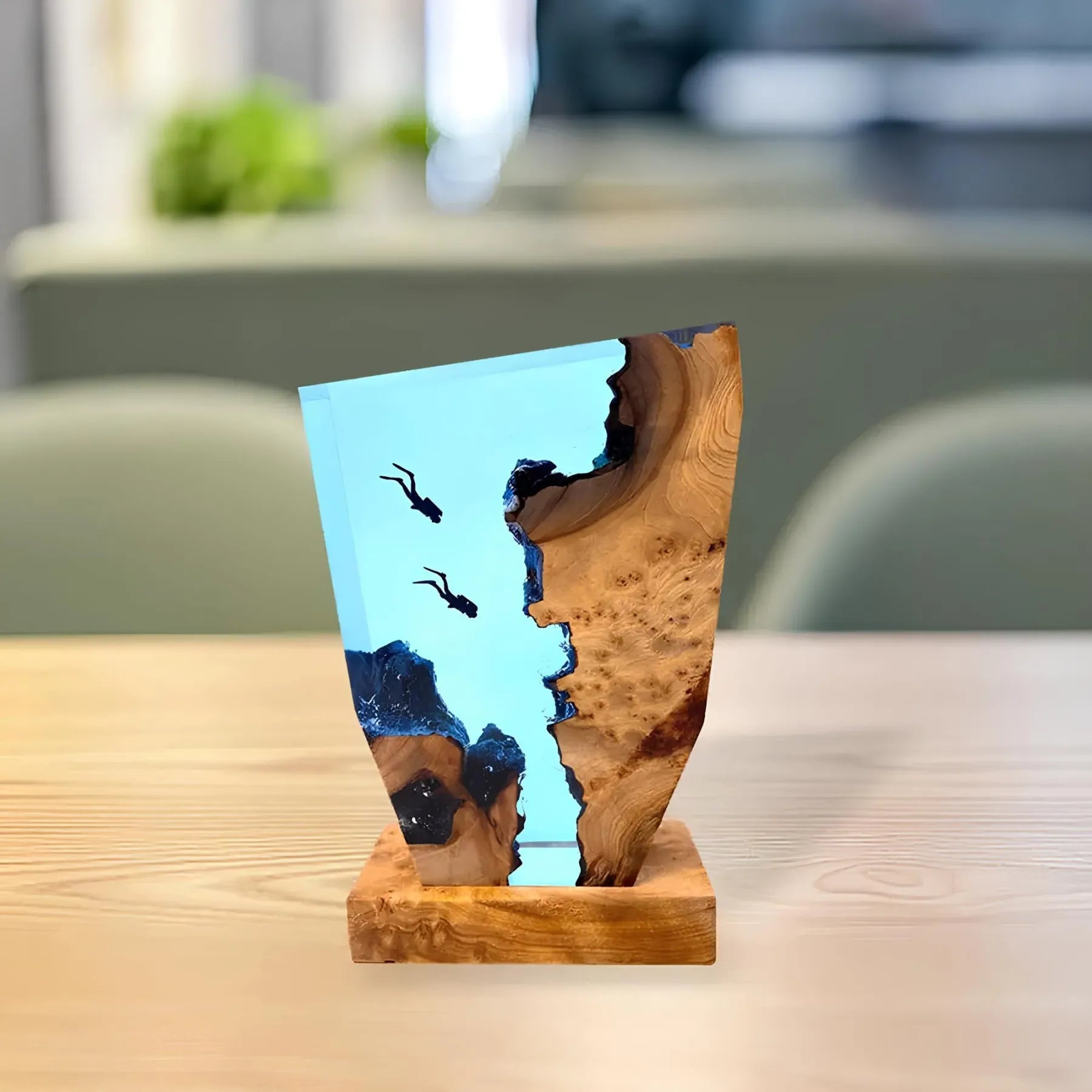 Tischlampe Ozeanisch – Beruhigende Lichtdekoration