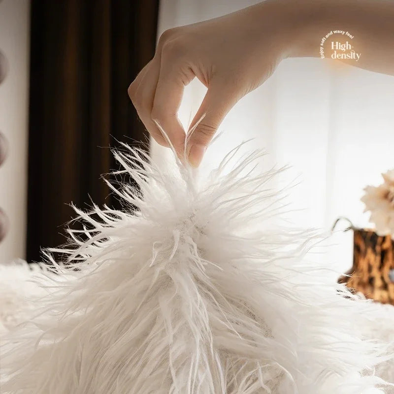 Housse De Canapé En Peluche Douce — Confort Absolu Et Style Élégant