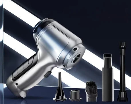 Aspirador de Carro Sem Fios 95000Pa — Potência de Aspiração Excecional