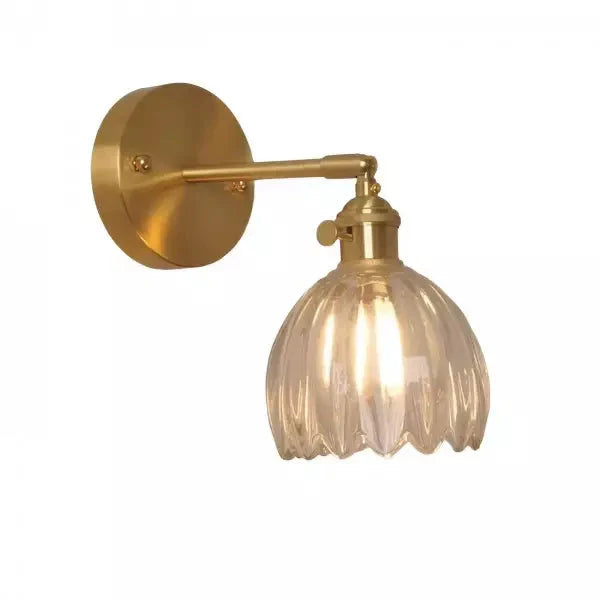 Decoratieve Wandlamp – Knopbloem En Romantische Sfeer 