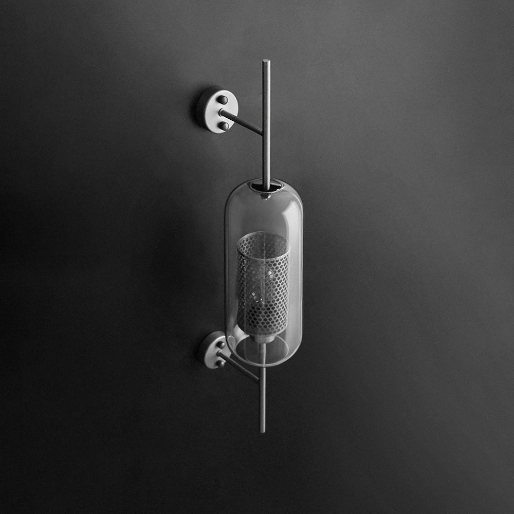 Βιομηχανικός γεωμετρικός λαμπτήρας τοίχου - Στυλ και Μοντερνικότητα