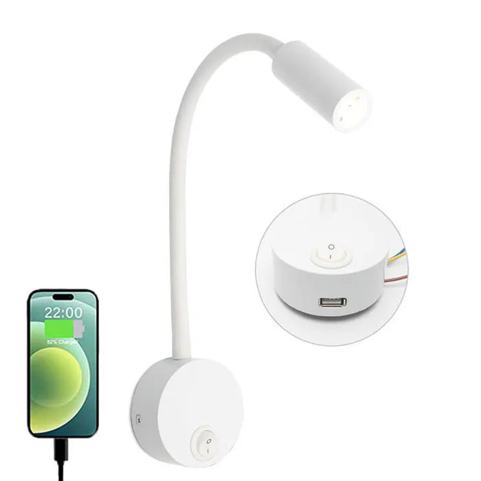 Flexible LED-Wandleuchte - Mobilität, Eleganz & gezieltes Licht