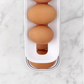 Compact egg holder for an organized refrigerator 