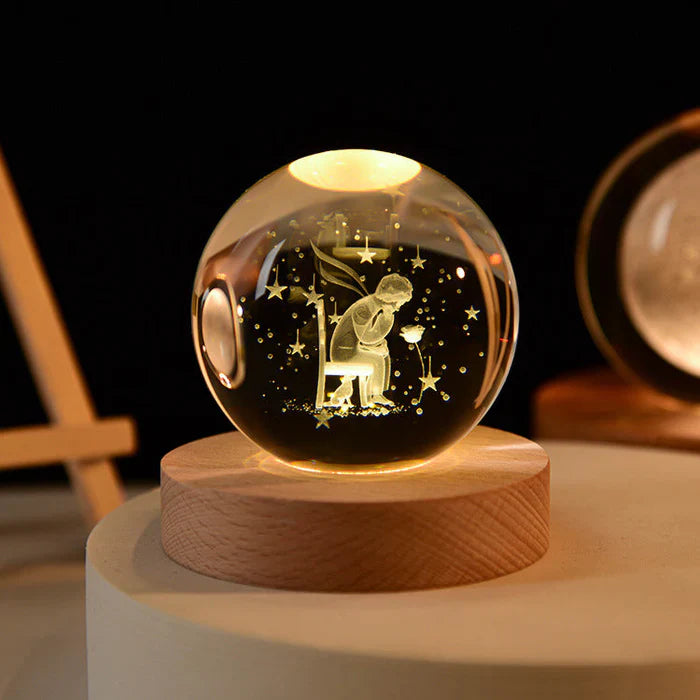 Decoratieve Led Lamp – Gegraveerde Afwerking En Hedendaagse Stijl 