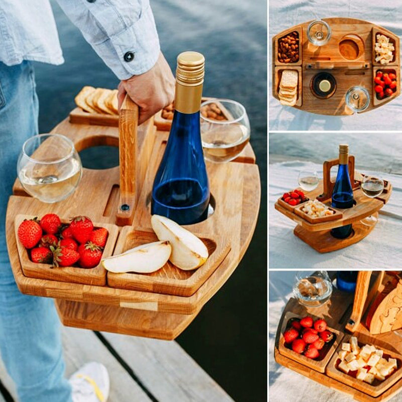 Masă de Picnic – Compactă și Ușor de Transportat 