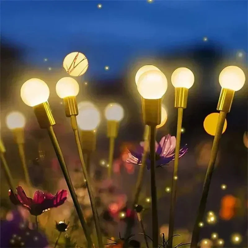 Lampes LEDs Lucioles À Énergie Solaire – Ambiance Magique Pour Votre Jardin