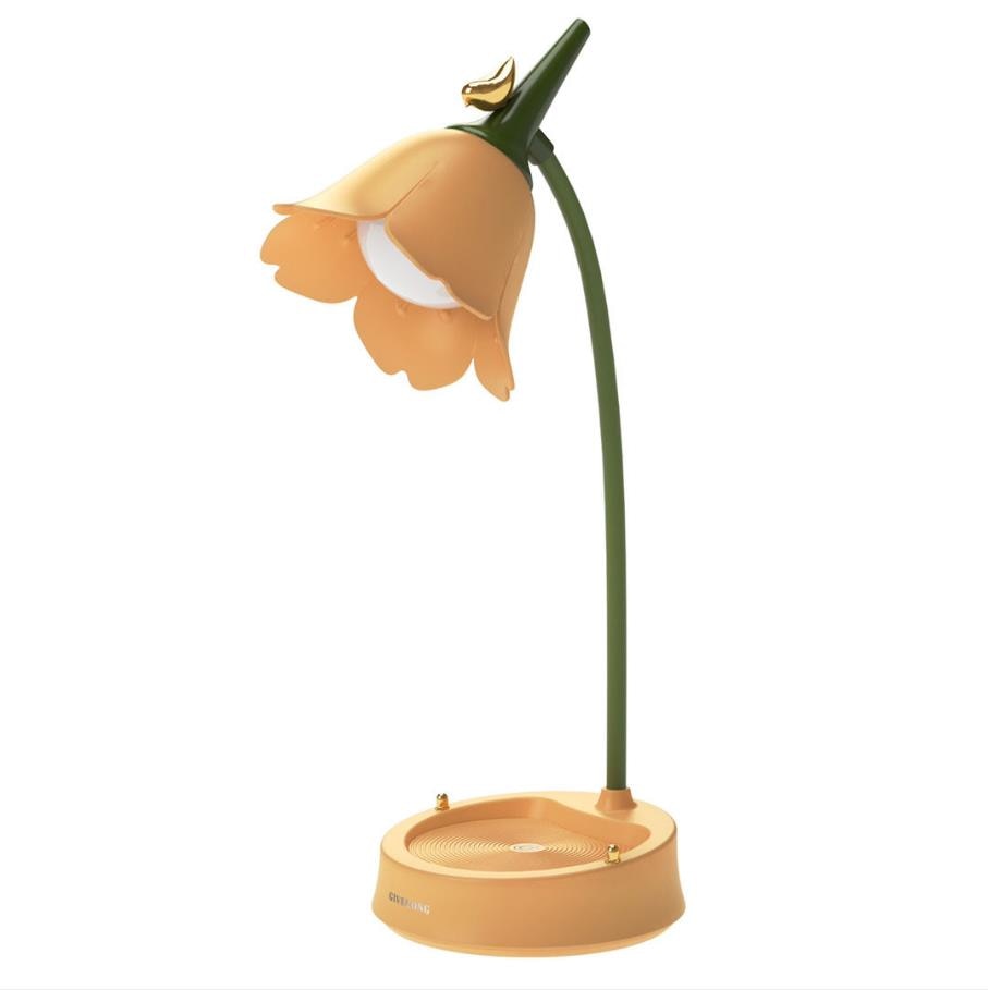 Skrivbordslampa Blomma – Elegans Och Mjuk Ljus 
