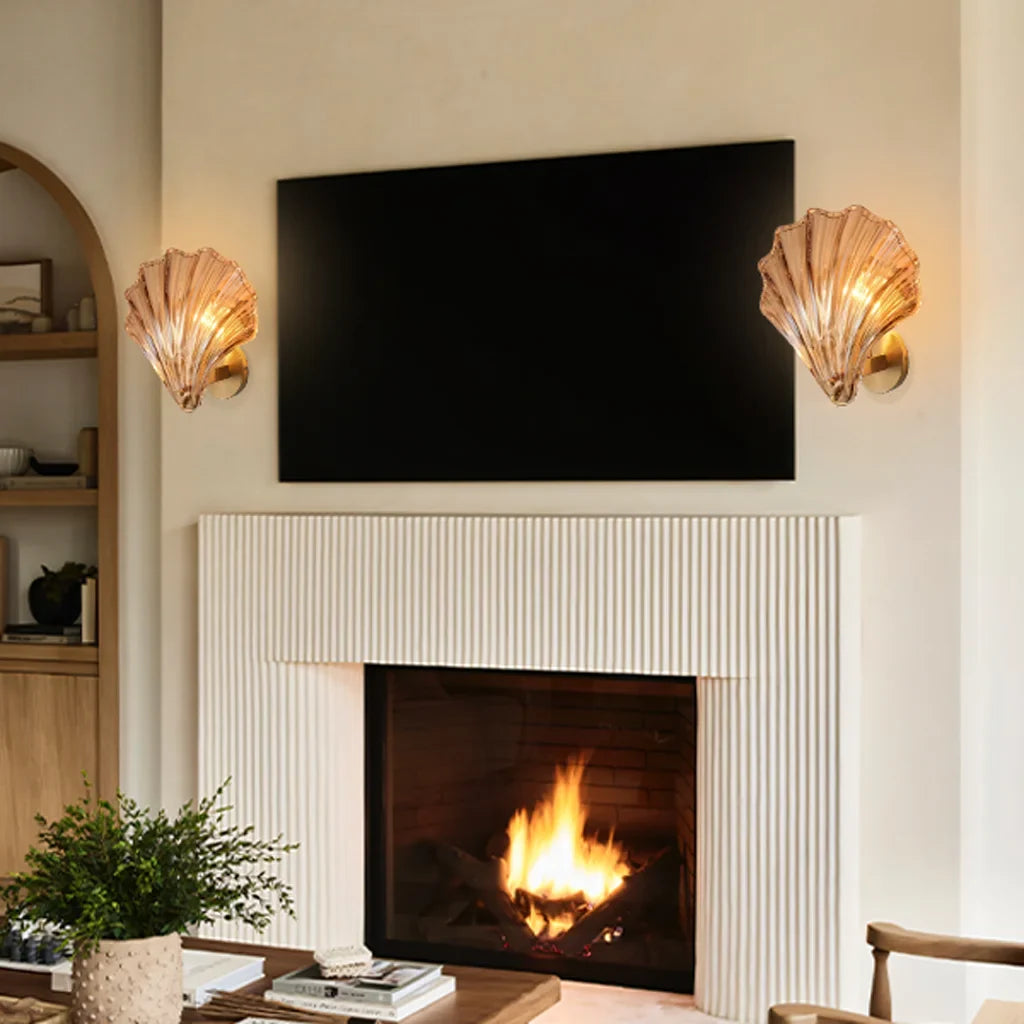 Aplica de perete scoică – iluminat elegant și marin 