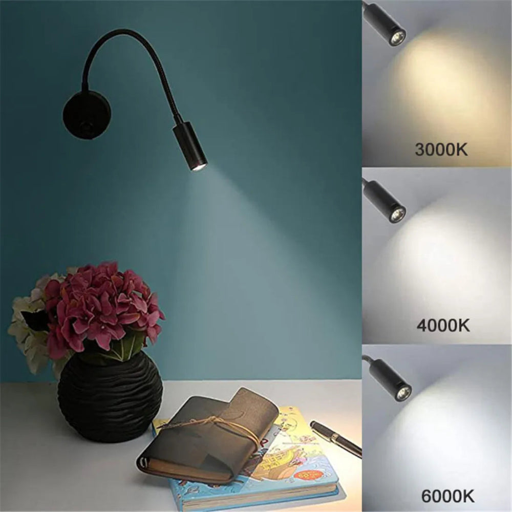 Flexible LED-Wandleuchte - Mobilität, Eleganz & gezieltes Licht