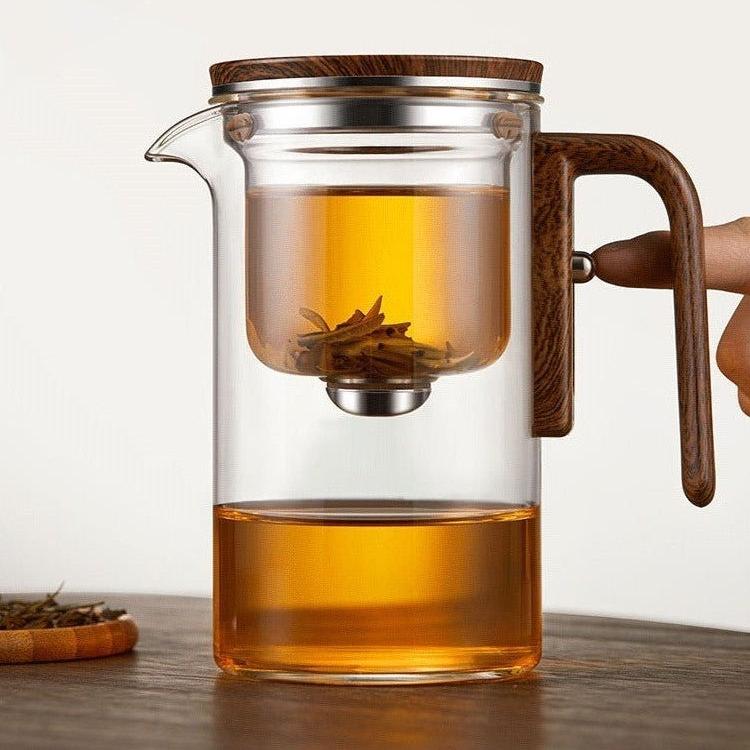 Théière En Verre Avec Infuseur — Élégance Et Simplicité Au Quotidien
