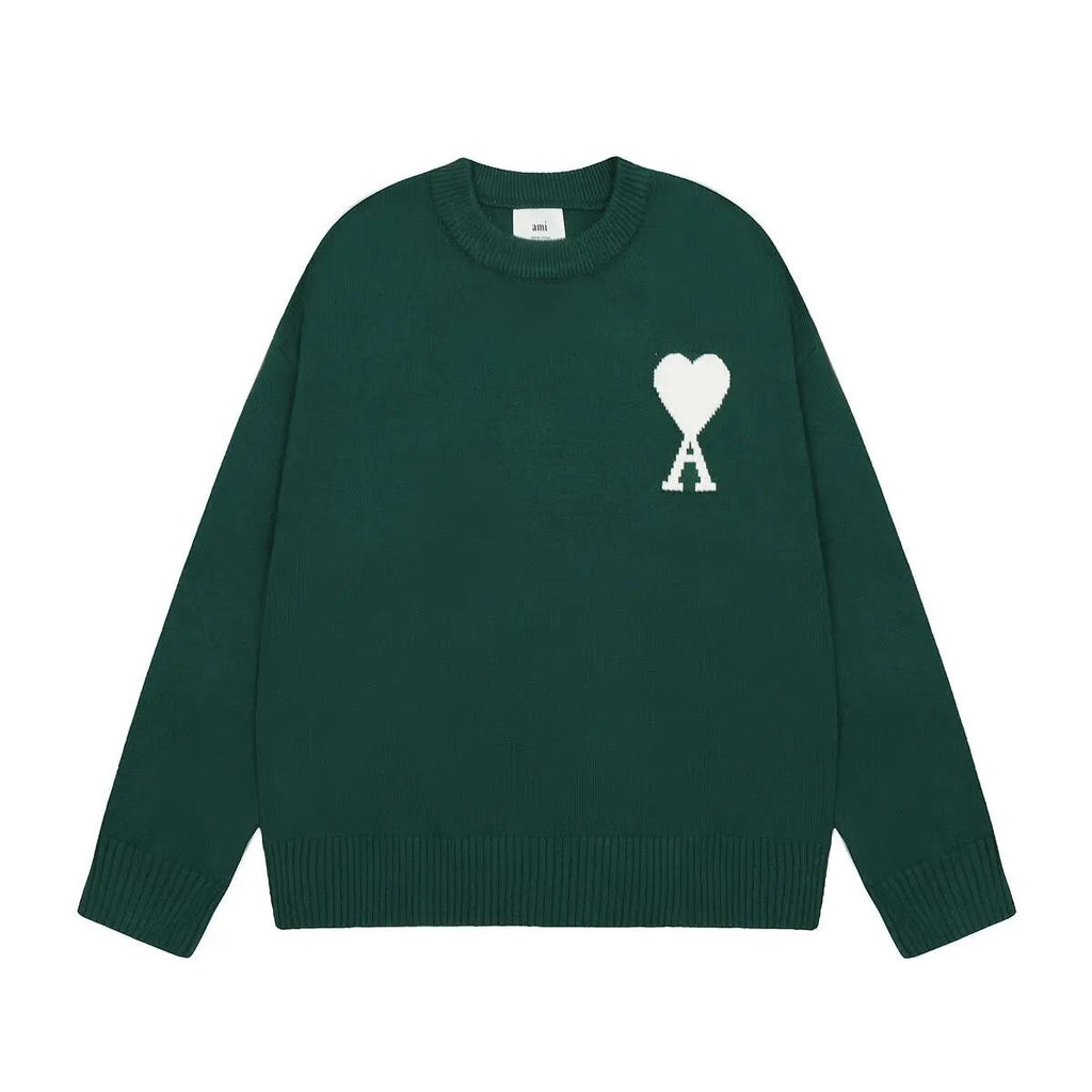 Aimé | Unisex Sweatshirt – Ikonisk Hjerte og Trendy Stil 